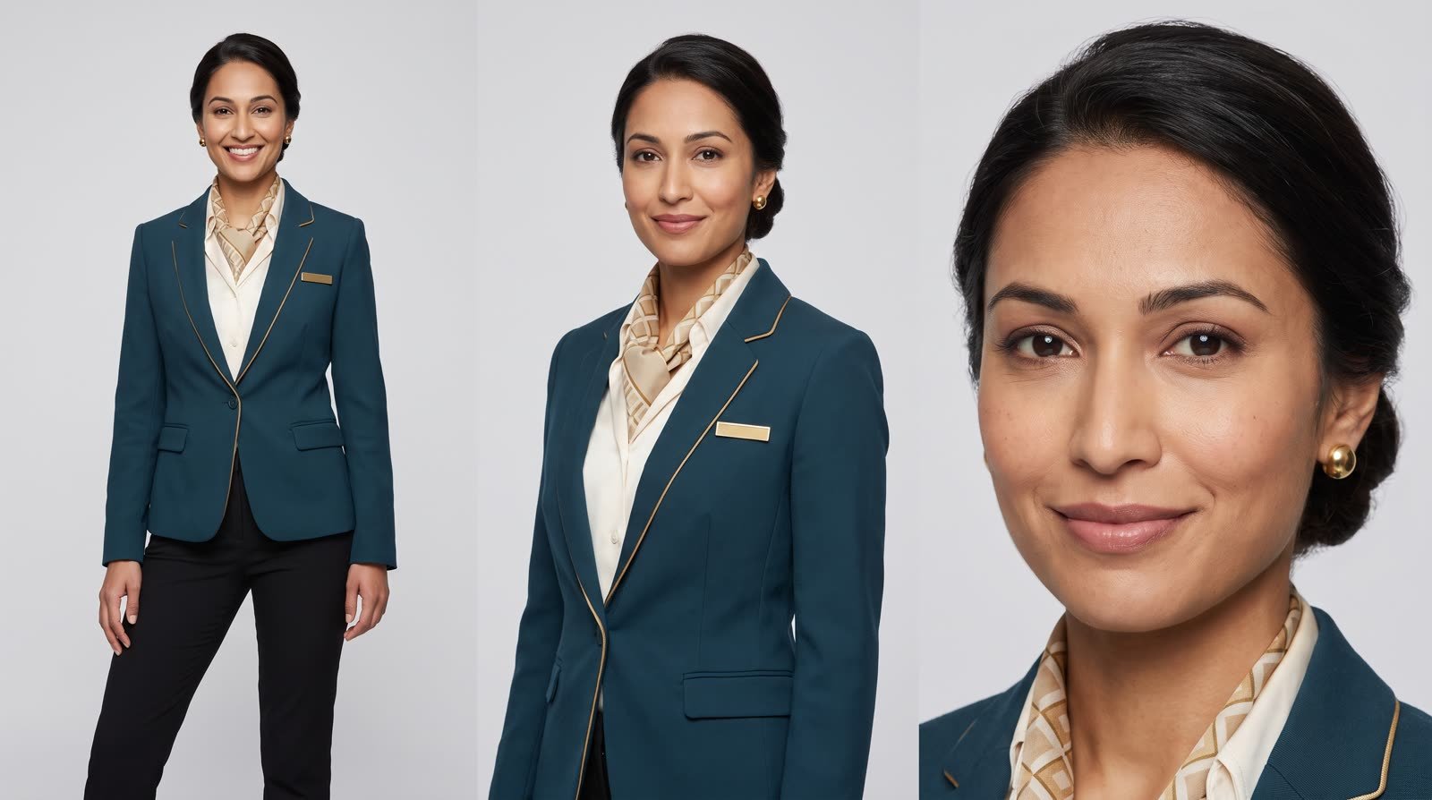 Layla, an original concierge character MEWE designed for the Fairmont spec